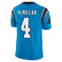 Tetairoa McMillan Carolina Panthers Official-Nike Alternate Vapor F.U.S.E. Stitched Limited Jersey - Blue