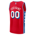 Teams Fans Shop Philadelphia 76ers Fanatics Fast Break Jersey - Red