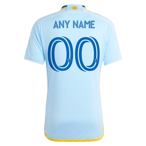 Atlanta United FC adidas 2024 The Resurgens Kit  Custom Jersey - Light Blue