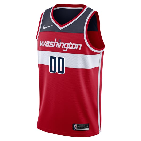 Teams Fans Shop Nike Washington Wizards Custom Swingman Jersey Red