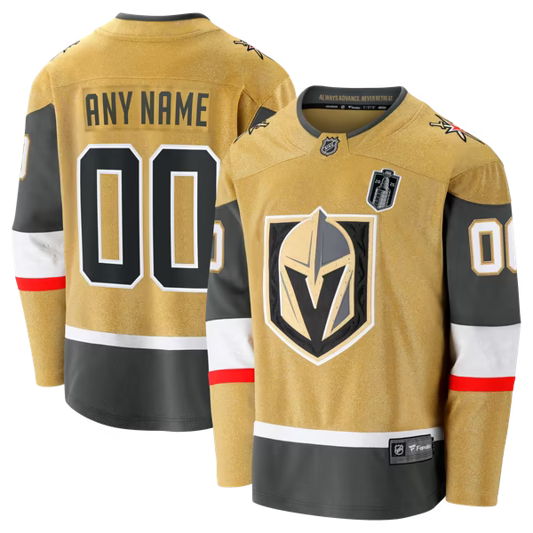 Teams Fans Shop Vegas Golden Knights Fanatics 2026 Stanley Cup Final Breakaway Jersey
