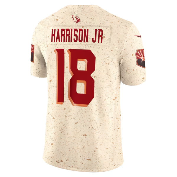 Marvin Harrison Jr. Arizona Cardinals Official-Nike Rivalries Collection Stitched Limited Jersey - Natural