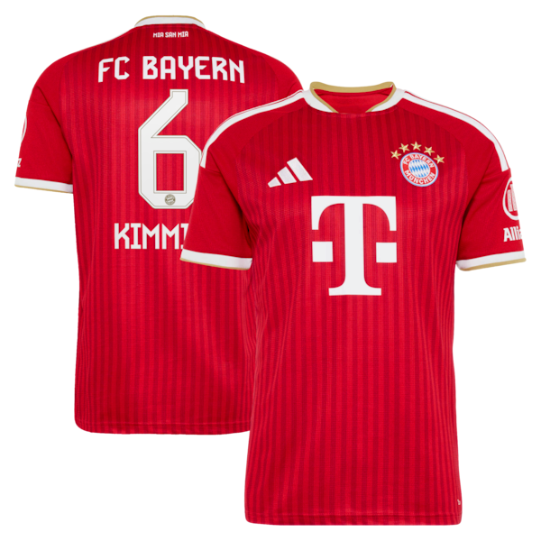 Official-Adidas Joshua Kimmich Bayern Munich 2026/27 Home Replica Jersey Red