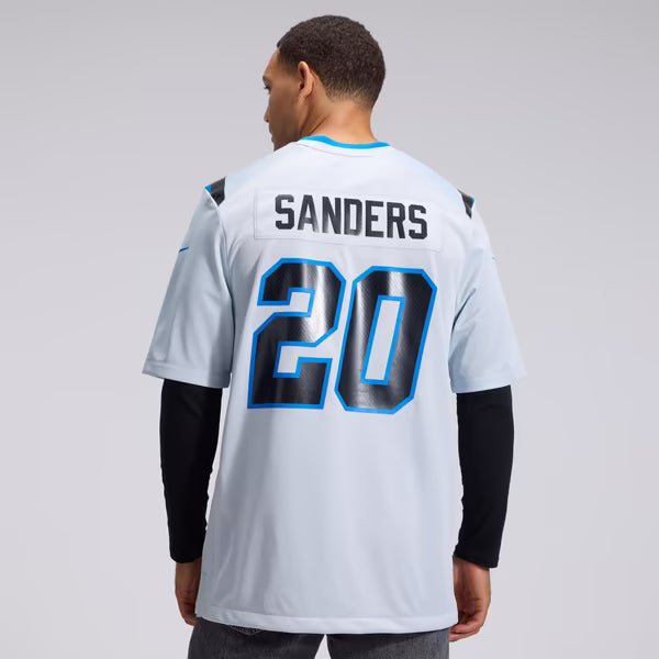 Barry Sanders Detroit Lions Official-Nike 2026 Rivalries Collection Game Jersey - Silver