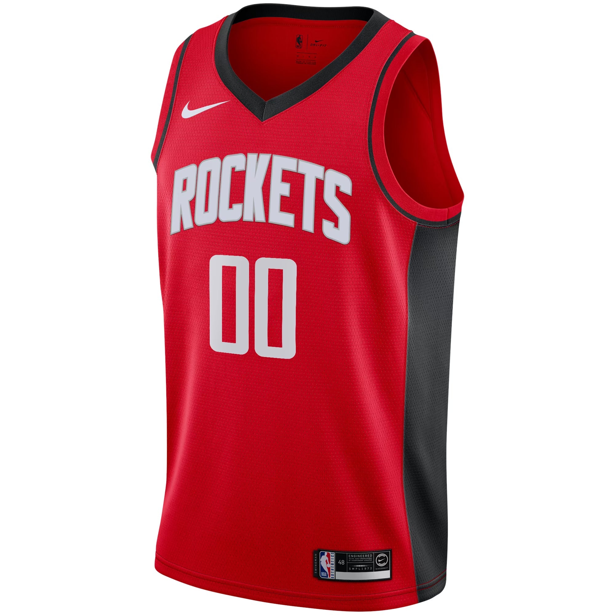 Teams Fans Shop Nike Men's Houston Rockets Custom Swingman Jersey