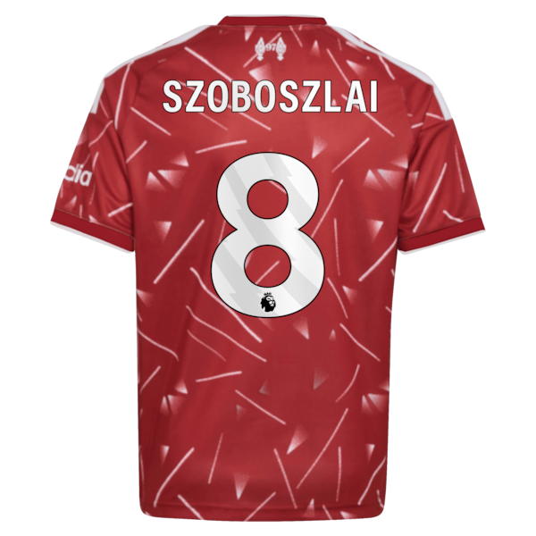 Official-Adidas Dominik Szoboszlai Liverpool 2026/27 Home Replica Youth Jersey Red