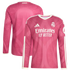 Real Madrid Official-Adidas 2026/27 Third Replica Long Sleeve Jersey - Pink