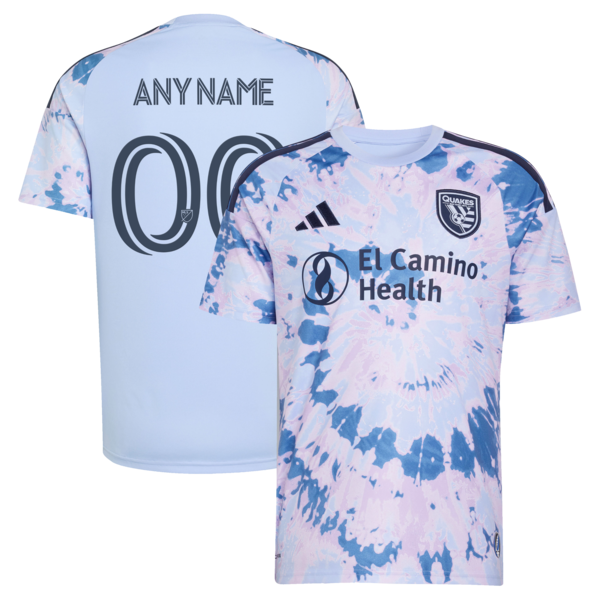 Official-Adidas San Jose Earthquakes 2026 The Dead Kit Replica Custom Jersey Light Blue