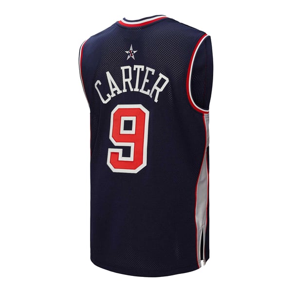 Teams Fans Shop Mitchell & Ness Men's Vince Carter USA Basketball 2000 Authentic Jersey - Navy