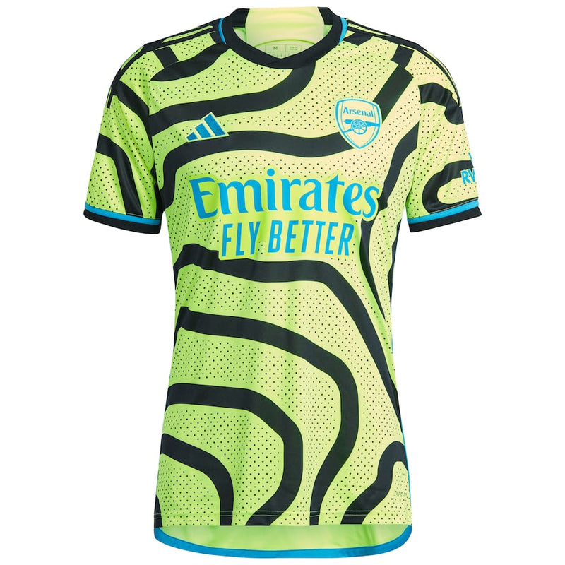 Gabriel Martinelli Arsenal adidas 2023/24 Away Player Jersey - Yellow