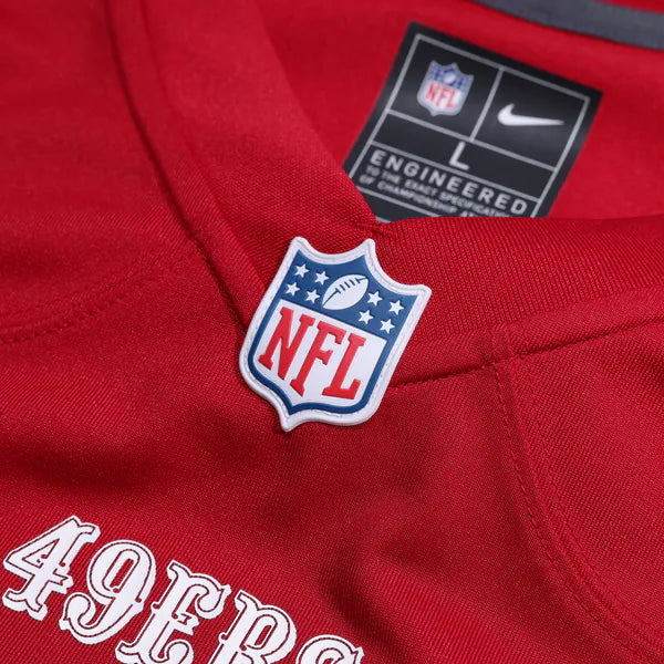 Kurtis Rourke San Francisco 49ers Official-Nike Team Game Jersey - Scarlet