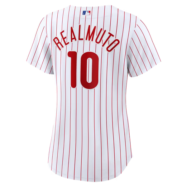 J.T. Realmuto Philadelphia Phillies Official-Nike Women's Home Replica Jersey - White