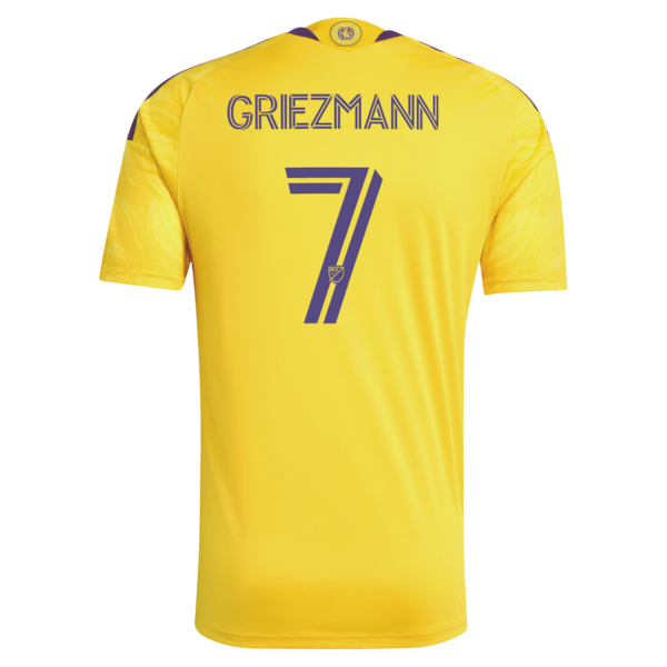 Official-Adidas Antoine Griezmann Orlando City SC 2026 Sunken Treasure Kit Replica Jersey Yellow