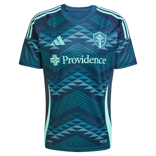Official-Adidas Seattle Sounders FC 2025 The Salish Sea Kit Replica Custom Jersey Blue