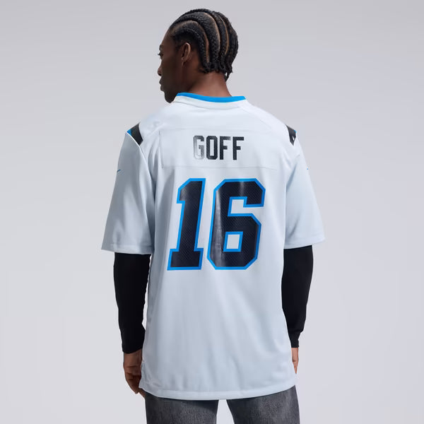 Jared Goff Detroit Lions Official-Nike 2026 Rivalries Collection Game Jersey - Silver