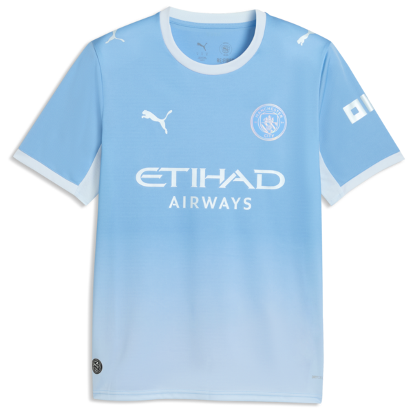 Official-Puma Manchester City 2026/27 Home Replica Custom Jersey Light Blue