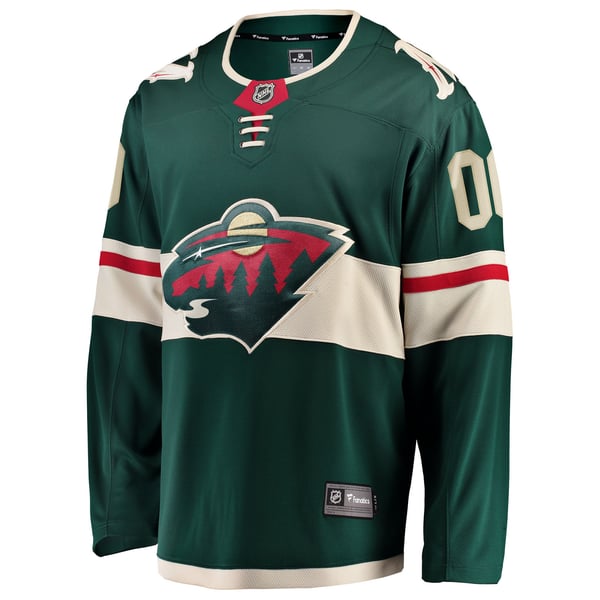 Teams Fans Shop Minnesota Wild Fanatics Home Breakaway Jersey