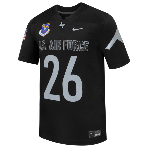 #26 Air Force Falcons Official-Nike 2026 Rivalry Collection Replica Football Jersey - Black