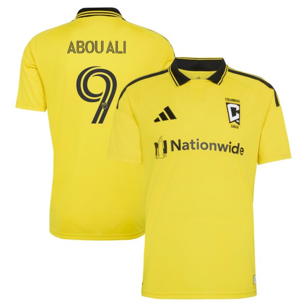 Wessam Abou Ali Columbus Crew Official-Adidas 2026 The Crafted for Excellence Kit Replica Jersey - Yellow