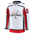 Teams Fans Shop Fanatics Washington Capitals Away Premium Custom Jersey - White