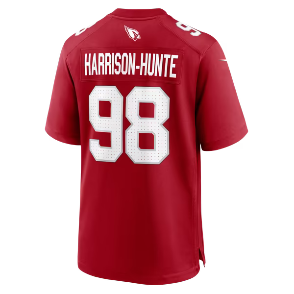 Jared Harrison-Hunte Arizona Cardinals Official-Nike Team Game Jersey - Cardinal