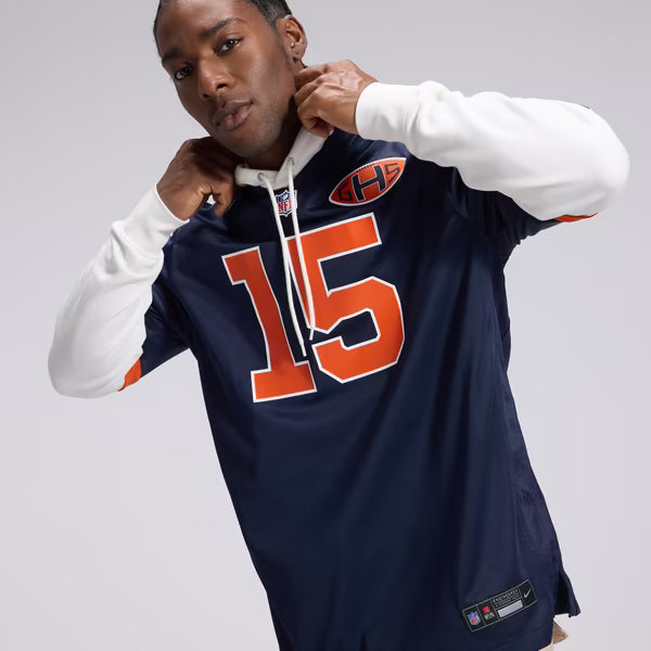 Rome Odunze Chicago Bears Official-Nike 2026 Rivalries Collection Game Jersey - Navy