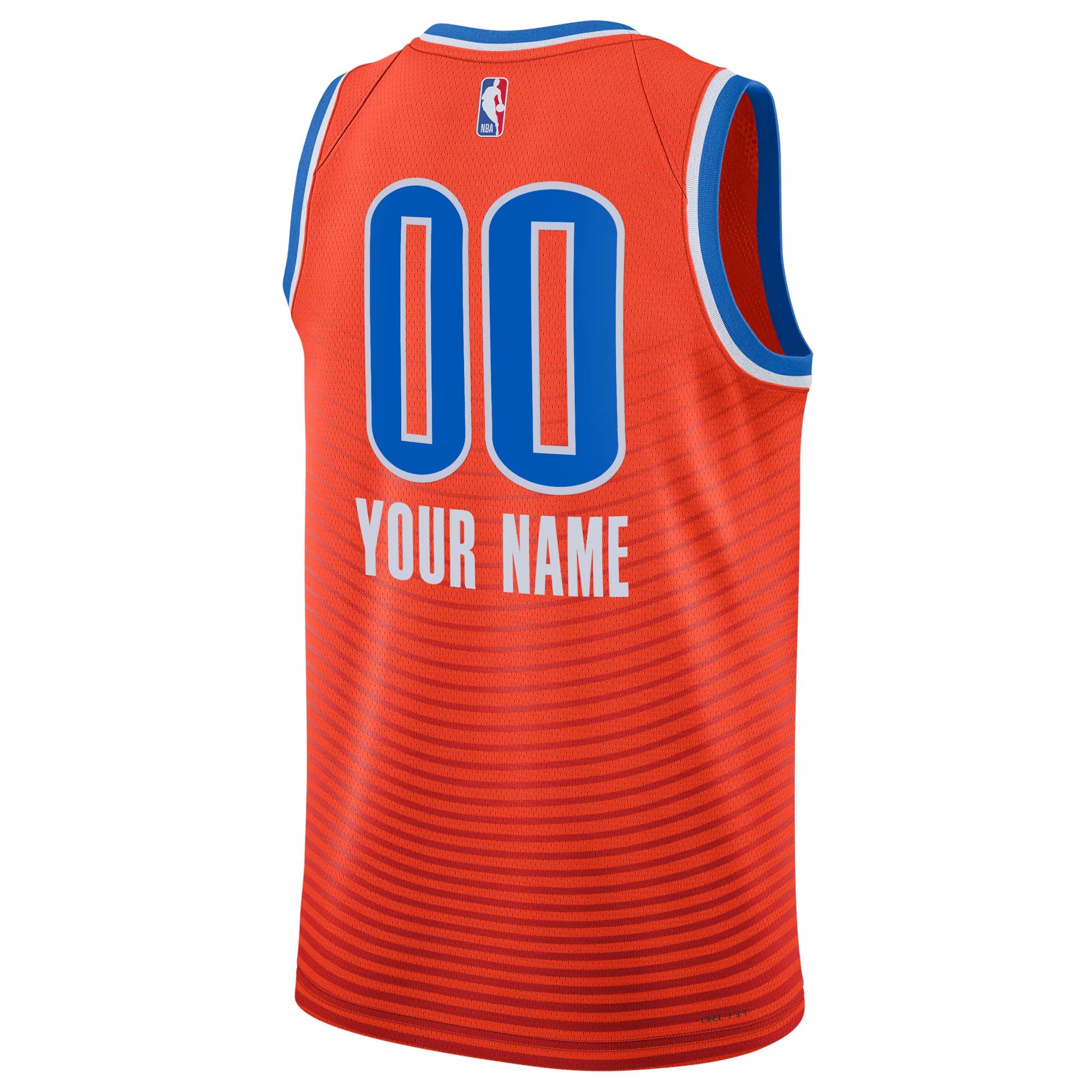 Teams Fans Shop Jordan Brand Unisex OKC Thunder Statement Jersey Orange