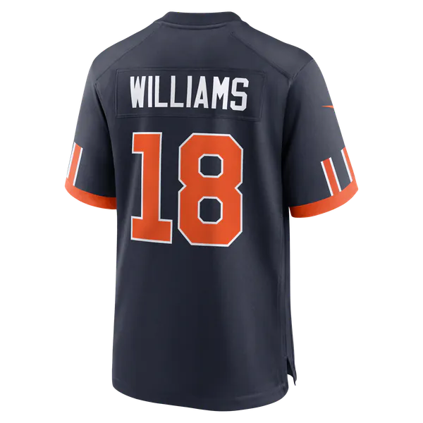 Caleb Williams Chicago Bears Official-Nike 2026 Rivalries Collection Game Jersey - Navy