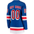 Teams Fans Shop Women's Fanatics New York Rangers Home Breakaway Custom Jersey