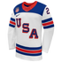 Teams Fans Shop Dylan Larkin Nike US Hockey 2026 Away Replica Jersey - White