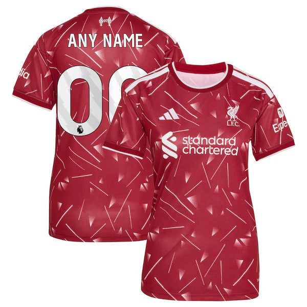 Official-Adidas Liverpool 2026/27 Home Replica Custom Jersey Red