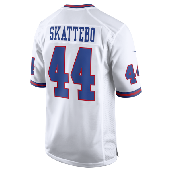 Cam Skattebo New York Giants Official-Nike Alternate Vintage White Game Jersey - White