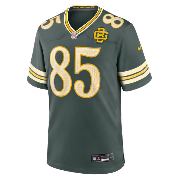 Tucker Kraft Green Bay Packers Official-Nike 2026 Rivalries Collection Game Jersey - Green