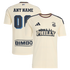 Philadelphia Union Official-Adidas 2026 Archive Replica Custom Jersey - Tan