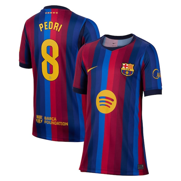 Official-nike Pedri Barcelona 2026/27 Home Stadium Replica Jersey Red