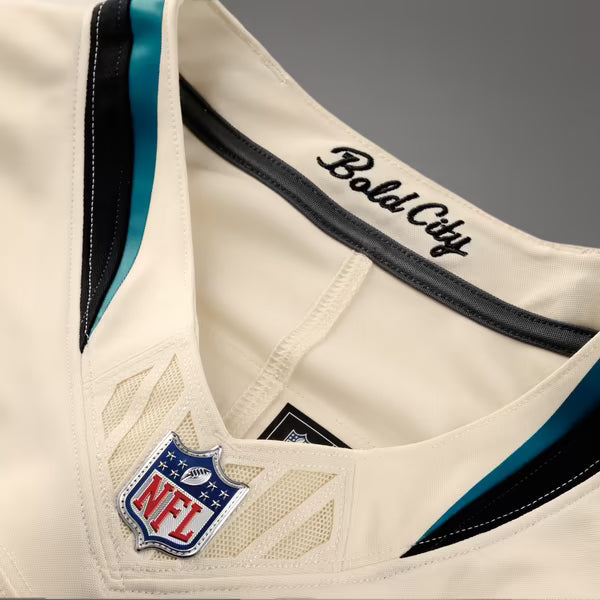 Josh Hines-Allen Jacksonville Jaguars Official-Nike 2026 Rivalries Collection Stitched Limited Jersey - Natural
