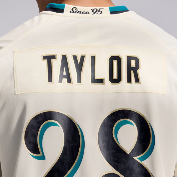 Fred Taylor Jacksonville Jaguars Official-Nike 2026 Rivalries Collection Game Jersey - Natural