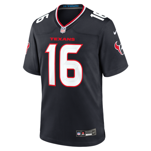 Montrell Washington Houston Texans Official-Nike Team Game Jersey - Navy