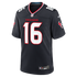 Montrell Washington Houston Texans Official-Nike Team Game Jersey - Navy