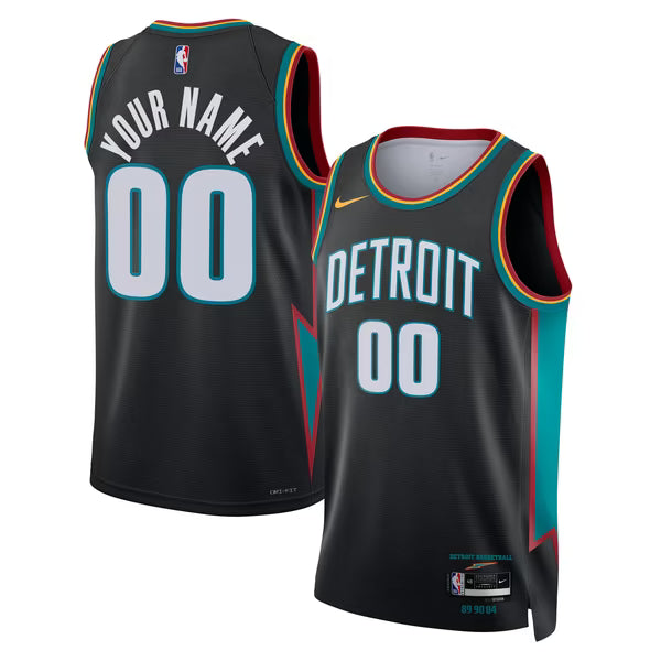Teams Fans Shop Detroit Pistons Nike Unisex 2025/26 Jersey
