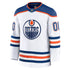Teams Fans Shop Edmonton Oilers Fanatics Away Premium Custom Jersey - White