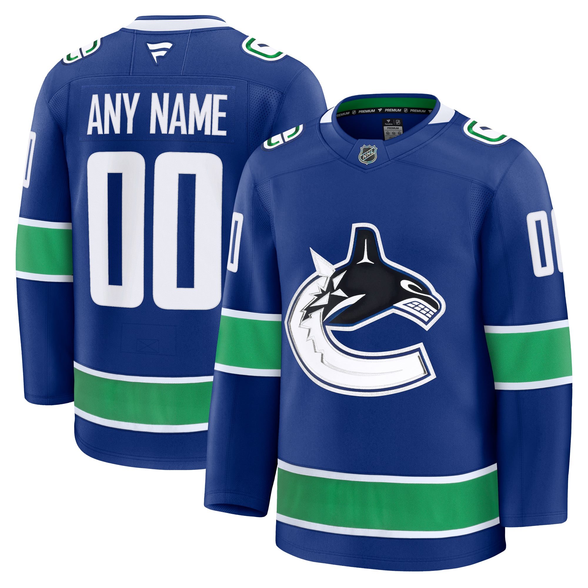 Teams Fans Shop Fanatics Vancouver Canucks Home Premium Custom Jersey