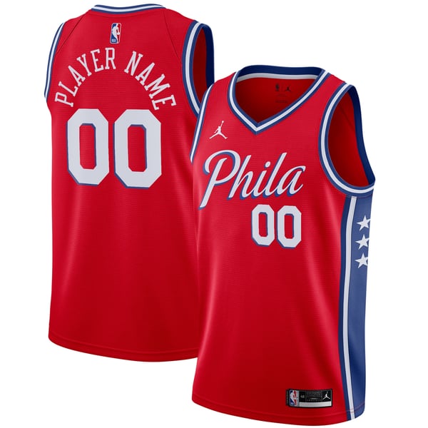Teams Fans Shop Jordan Brand Philadelphia 76ers Swingman Custom Jersey