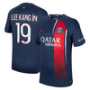 Lee Kang In Paris Saint-Germain Nike 2023/24 Home Player Jersey - Navy