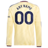 Arsenal Official-Adidas 2026/27 Third Replica Custom Long Sleeve Jersey - Yellow