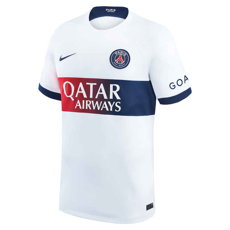 Achraf Hakimi Paris Saint-Germain Nike 2023/24 Away Stadium Player Jersey - White