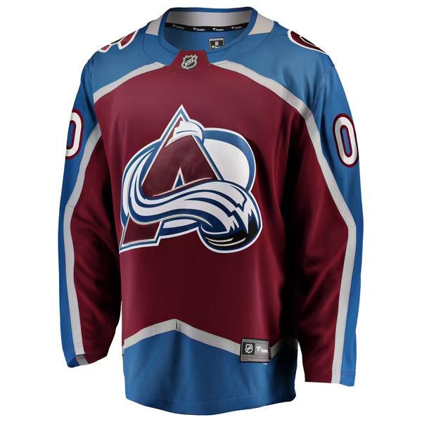 Teams Fans Shop Colorado Avalanche Fanatics Home Breakaway Custom Jersey