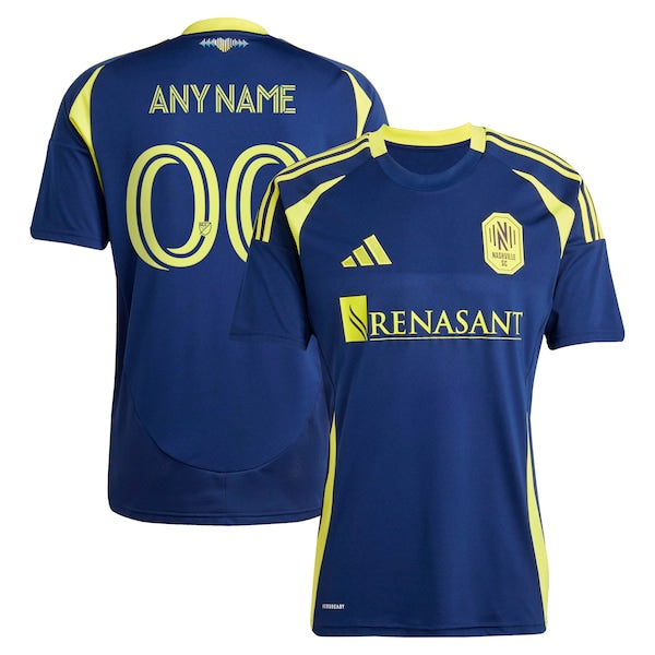 Official-Adidas Nashville SC 2025 The Heart of Nashville Kit Replica Custom Jersey Navy