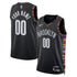 Teams Fans Shop Brooklyn Nets Nike Unisex 2025/26 City Edition Custom Jersey - Black