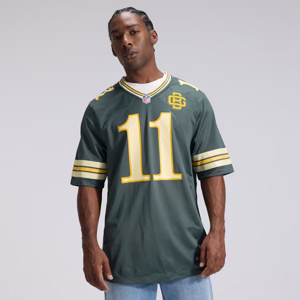 Jayden Reed Green Bay Packers Official-Nike 2026 Rivalries Collection Game Jersey - Green